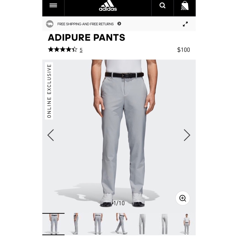 Adipure Golf Pants
